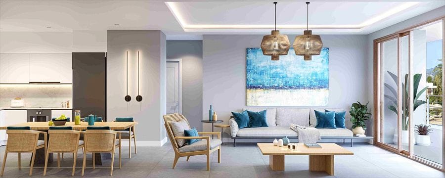 Студия пентхаус 45 м² с террасой на крыше 24 м² в пешей доступности к пляжу - фото № 5