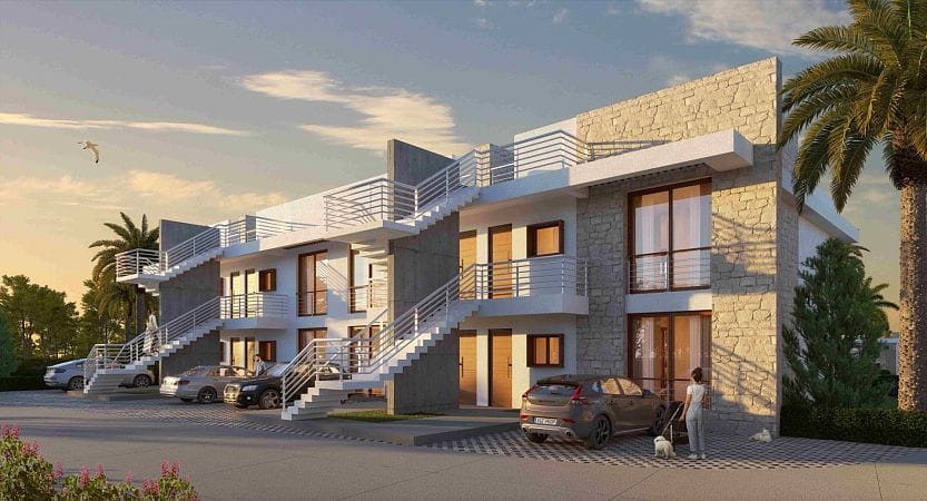 Студия пентхаус 45 м² с террасой на крыше 24 м² в пешей доступности к пляжу - фото № 8