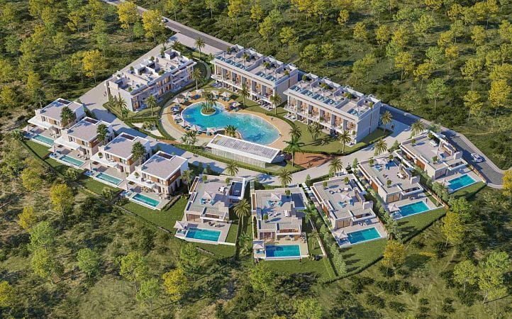 Студия пентхаус 45 м² с террасой на крыше 24 м² в пешей доступности к пляжу - фото № 12