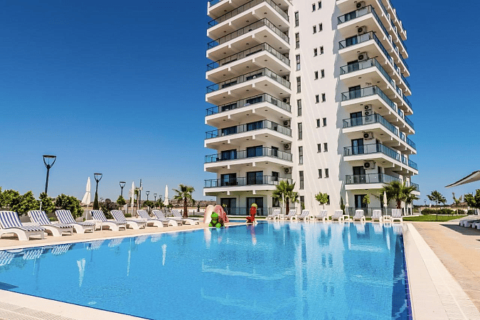 2-комнатные апартаменты 63 м² с террасой 12 м² в курортном комплексе - фото № 1