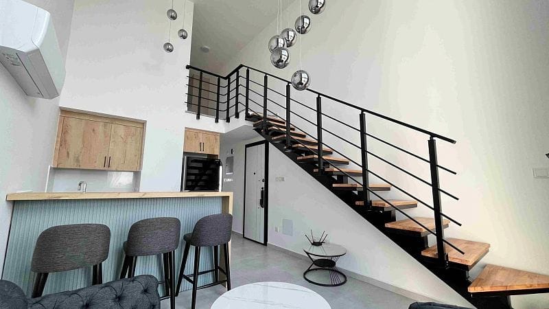 3-комнатный loft пентхаус 71 м² с террасой на крыше 35 м² в 350 метрах от моря  - фото № 2