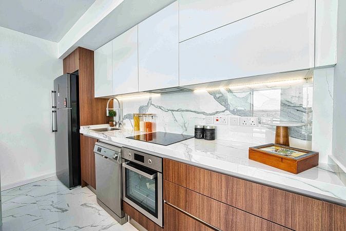 3-комнатные апартаменты 95 м² c террасой 15 м² в элитном комплексе в 650 метрах от пляжа - фото № 7