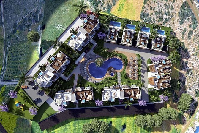 4-комнатные апартаменты 117 м² с террасой 11 м² с мебелью и техникой в Эсентепе - фото № 18