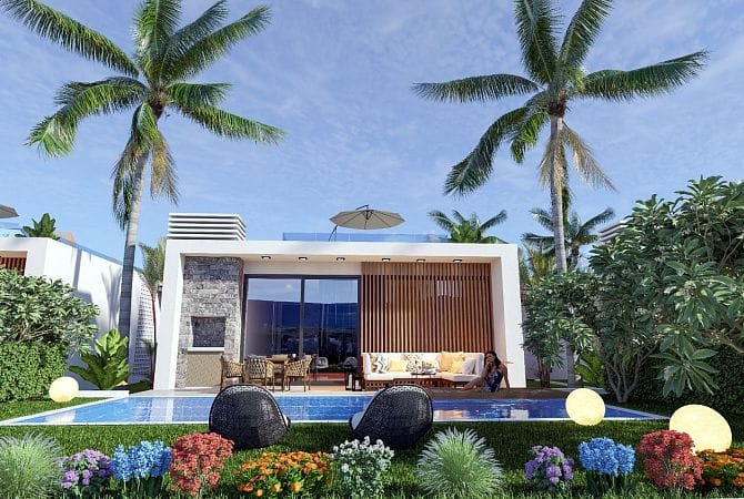 4-комнатные апартаменты 117 м² с террасой 11 м² с мебелью и техникой в Эсентепе - фото № 22