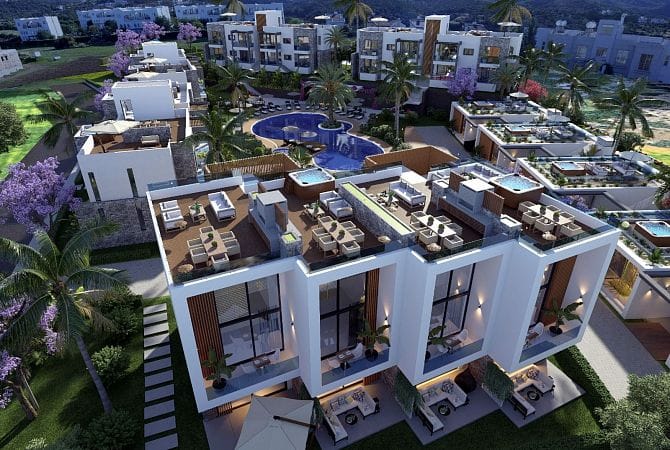 4-комнатные апартаменты 117 м² с террасой 11 м² с мебелью и техникой в Эсентепе - фото № 25
