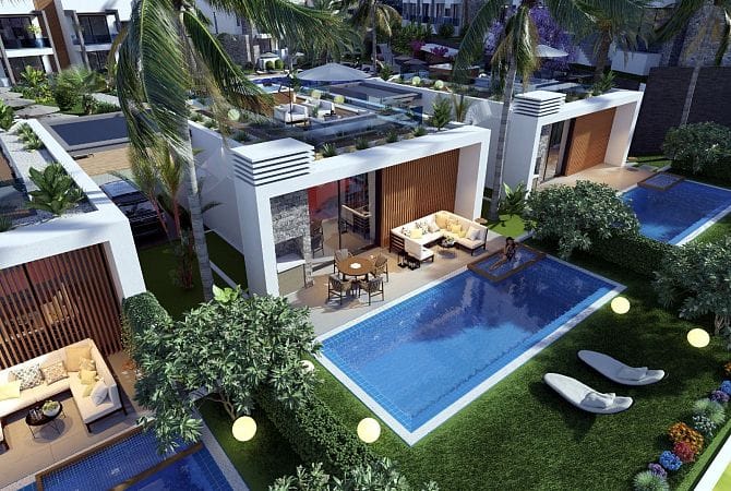 4-комнатные апартаменты 117 м² с террасой 11 м² с мебелью и техникой в Эсентепе - фото № 28