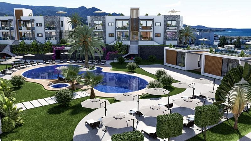 4-комнатные апартаменты 117 м² с террасой 11 м² с мебелью и техникой в Эсентепе - фото № 33