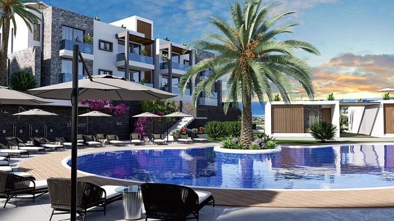 4-комнатные апартаменты 117 м² с террасой 11 м² с мебелью и техникой в Эсентепе - фото № 36