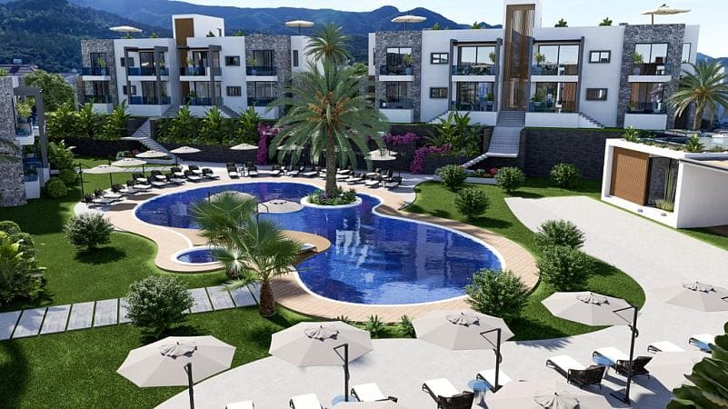 4-комнатные апартаменты 117 м² с террасой 11 м² с мебелью и техникой в Эсентепе - фото № 37