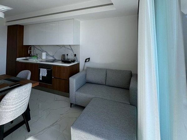 2-комнатные апартаменты 60 м² с дизайн пакетом в элитном комплексе в 650 метрах от пляжа - фото № 5