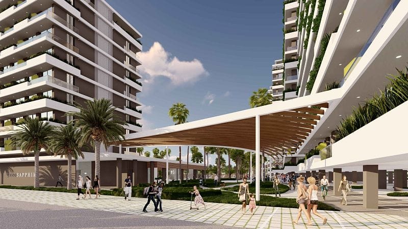 Студия 35 м² с балконом 10 м² в элитном комплексе в 600 метрах от пляжа - фото № 7