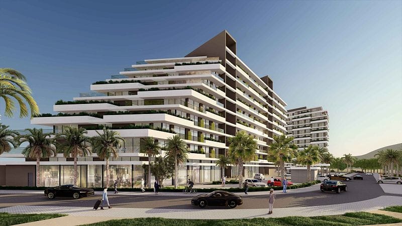 Студия 35 м² с балконом 10 м² в элитном комплексе в 600 метрах от пляжа - фото № 15