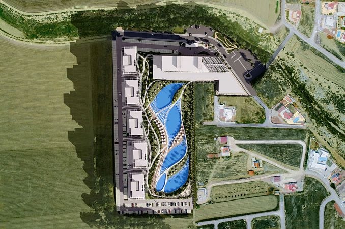 Студия 35 м² с балконом 10 м² в элитном комплексе в 600 метрах от пляжа - фото № 19