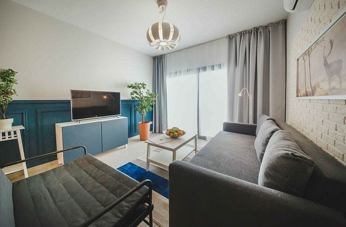 Студия с нишей 60 м² с террасой 9 м² в курортном комплексе - фото № 8