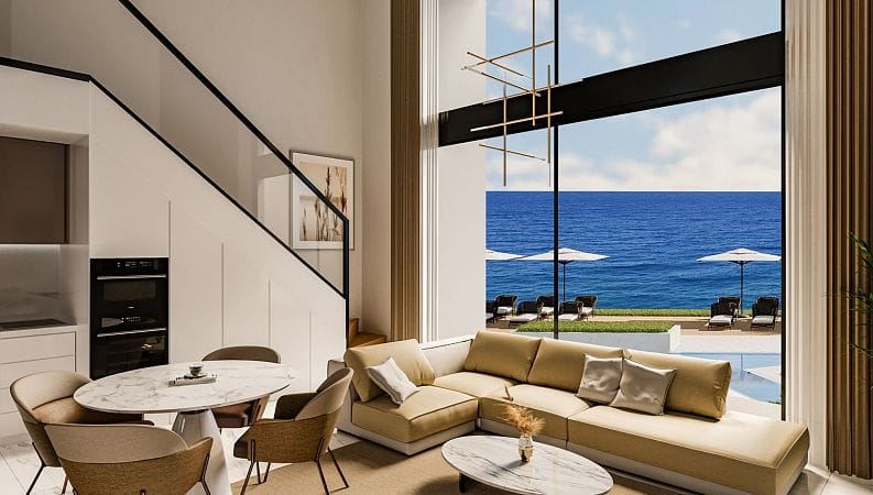 3-комнатный пентхаус loft 86 м² с террасой на крыше 35 м² в 50 метрах от моря! - фото № 6