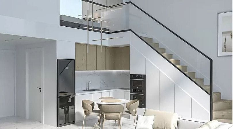 3-комнатный пентхаус loft 86 м² с террасой на крыше 35 м² в 50 метрах от моря! - фото № 9