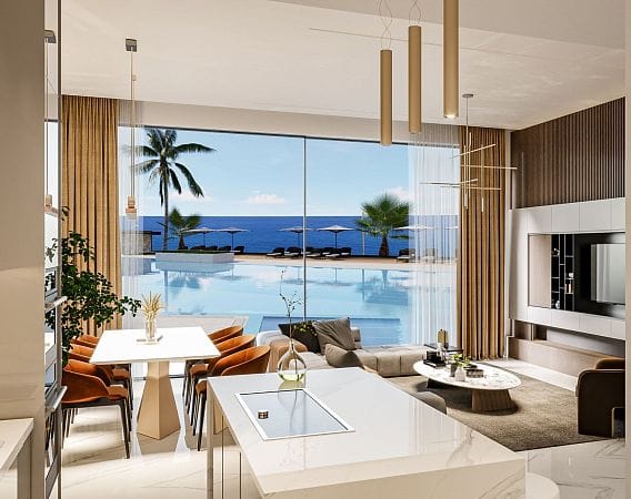 4-комнатные апартаменты 121 м² с садом и террасой 34 м² в 50 метрах от моря! - фото № 7