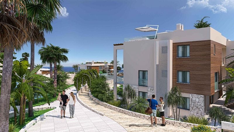 Студия пентхаус 43 м² с террасой на крыше 8 м² в роскошном комплексе у моря   - фото № 2