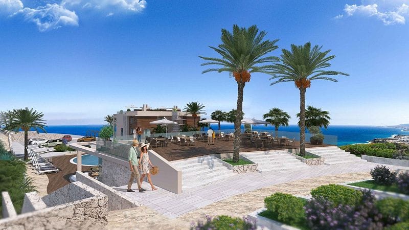 Студия пентхаус 43 м² с террасой на крыше 8 м² в роскошном комплексе у моря   - фото № 12