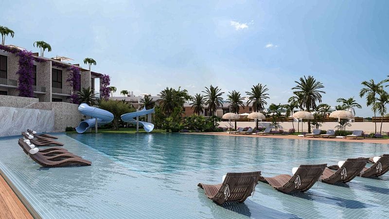 Студия 45 м² с террасой в роскошном комплексе у моря - фото № 16