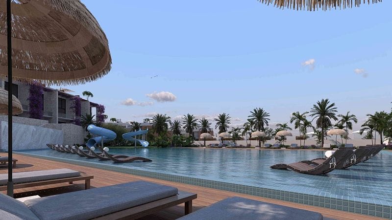 Студия 45 м² с террасой в роскошном комплексе у моря - фото № 23