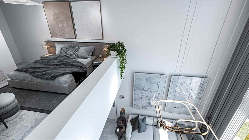 3-комнатные апартаменты loft 100 м² с террасой 20 м² - фото № 16