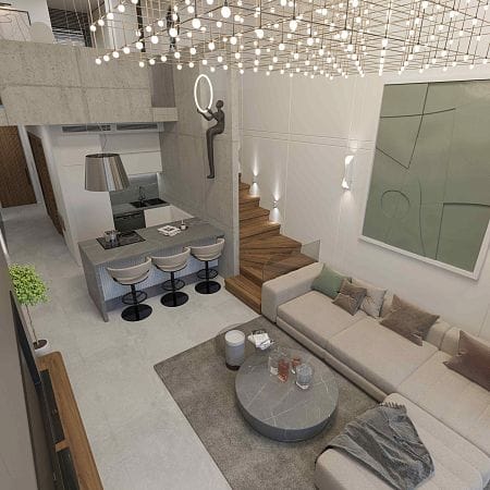 3-комнатный loft пентхаус 142 м² с террасой на крыше 53 м² в новом и современном комплексе в Эсентепе - фото № 17