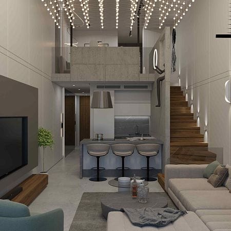 3-комнатный loft пентхаус 142 м² с террасой на крыше 53 м² в новом и современном комплексе в Эсентепе - фото № 20