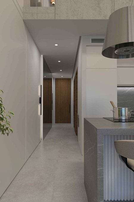 3-комнатный loft пентхаус 142 м² с террасой на крыше 53 м² в новом и современном комплексе в Эсентепе - фото № 23
