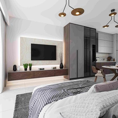 Студия 51 м² с балконом 5,5 м² в центре Лонг Бич - фото № 12