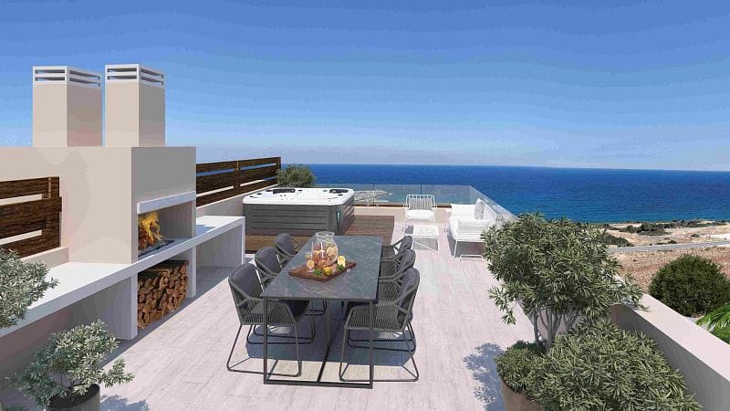 2-комнатные апартаменты 60 м² с террасой 10 м² в роскошном комплексе с видом на море - фото № 8