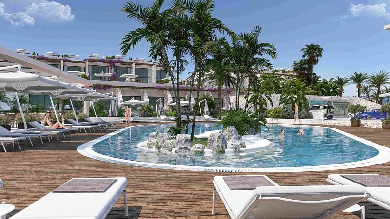 2-комнатные апартаменты 60 м² с террасой 10 м² в роскошном комплексе с видом на море - фото № 14