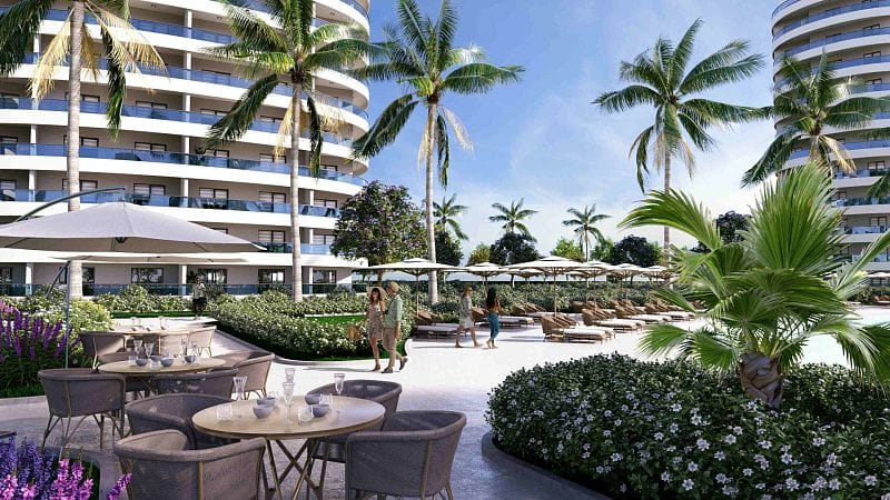 3-комнатные апартаменты 125 м² с террасой в элитном комплексе в 800 метрах от пляжа - фото № 4