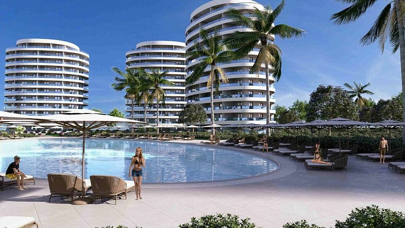 3-комнатные апартаменты 125 м² с террасой в элитном комплексе в 800 метрах от пляжа - фото № 5
