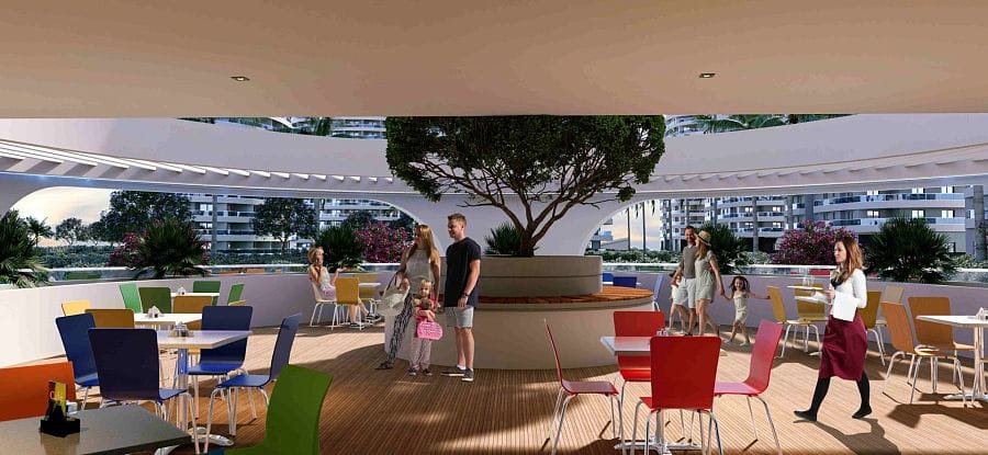 3-комнатные апартаменты 125 м² с террасой в элитном комплексе в 800 метрах от пляжа - фото № 15