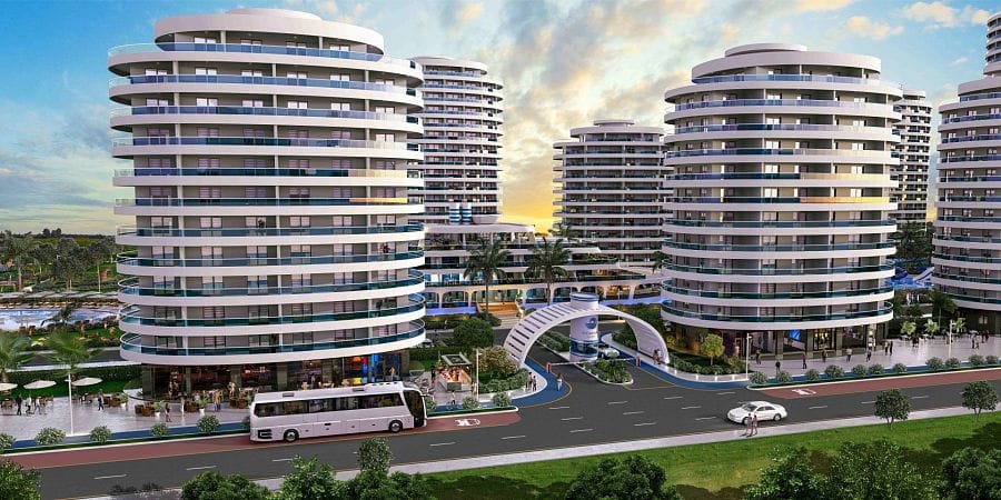 3-комнатные апартаменты 125 м² с террасой в элитном комплексе в 800 метрах от пляжа - фото № 31