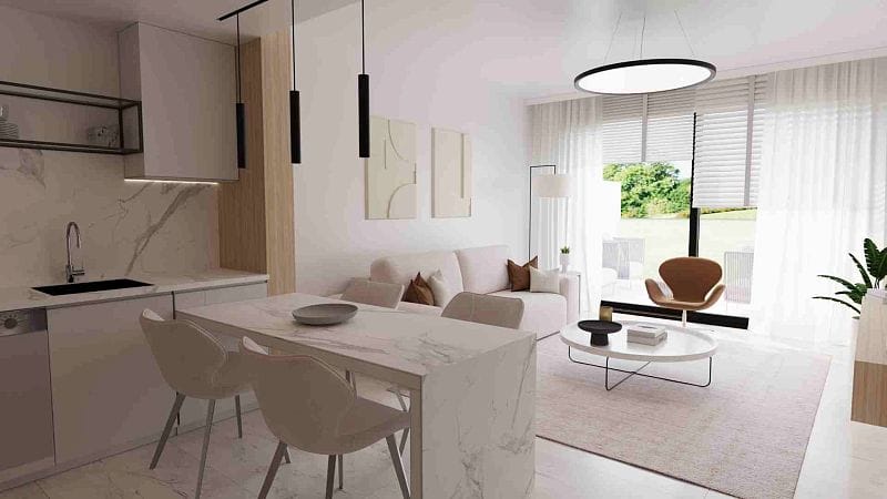 2-комнатные апартаменты 81 м² с двумя террасами в 800 метрах от моря - фото № 5