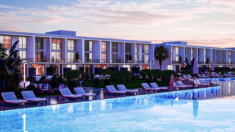 2-комнатные апартаменты 81 м² с двумя террасами в 800 метрах от моря - фото № 14