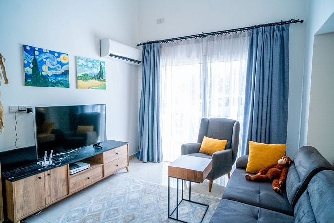 Квартира 3+1 Loft 110 м2 с мебелью и техникой в Алсанджаке - фото № 2