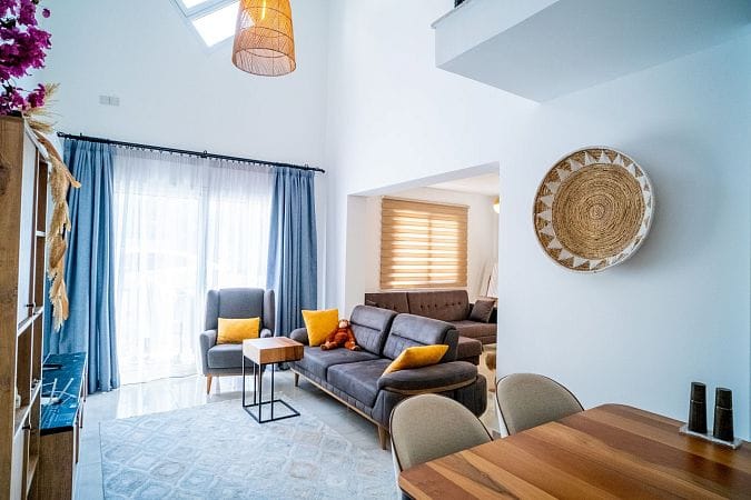 Квартира 3+1 Loft 110 м2 с мебелью и техникой в Алсанджаке - фото № 5