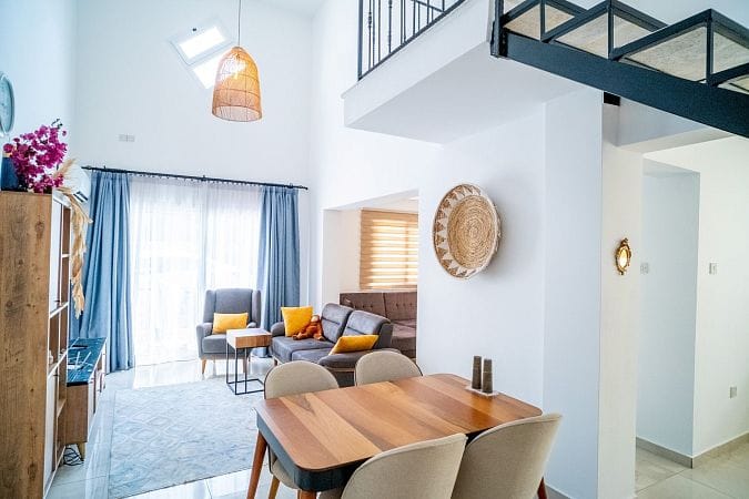 Квартира 3+1 Loft 110 м2 с мебелью и техникой в Алсанджаке - фото № 8
