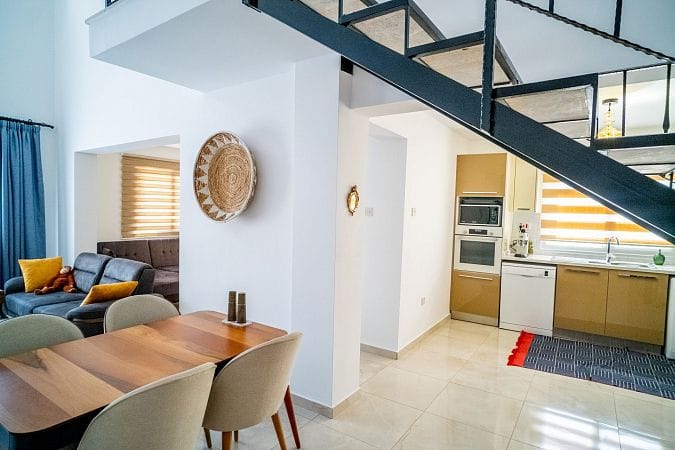 Квартира 3+1 Loft 110 м2 с мебелью и техникой в Алсанджаке - фото № 7