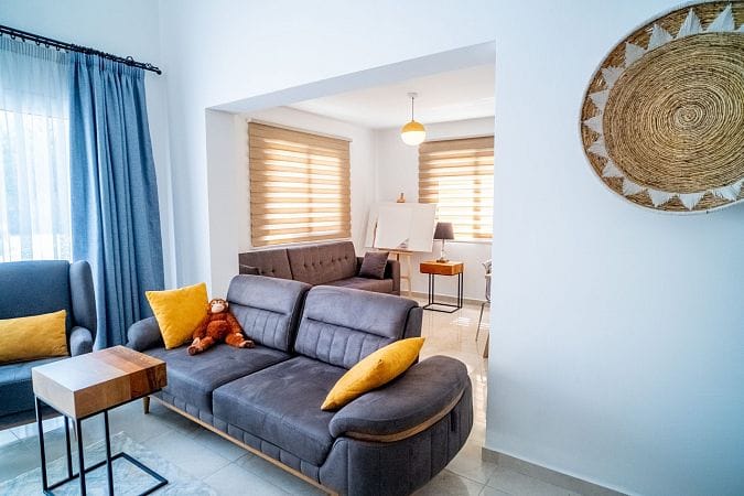 Квартира 3+1 Loft 110 м2 с мебелью и техникой в Алсанджаке - фото № 13