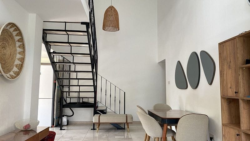 Квартира 3+1 Loft 110 м2 с мебелью и техникой в Алсанджаке - фото № 20