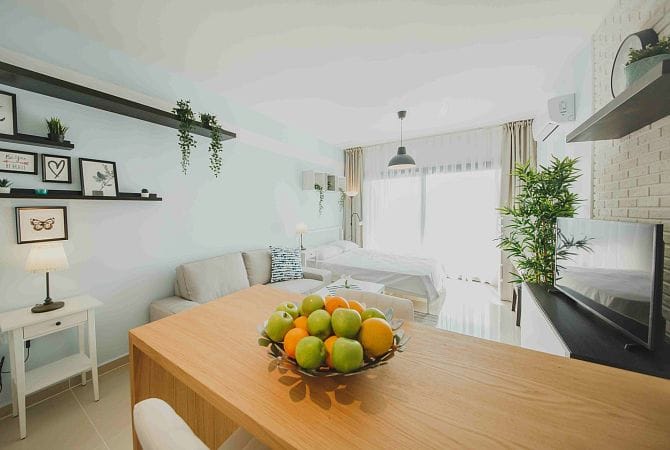 Студия 51 м² с террасой 10 м² и дизайн-пакетом в СПА комплексе - фото № 14