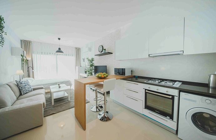 Студия 36 м² с террасой 16 м² и дизайн-пакетом в СПА комплексе - фото № 7