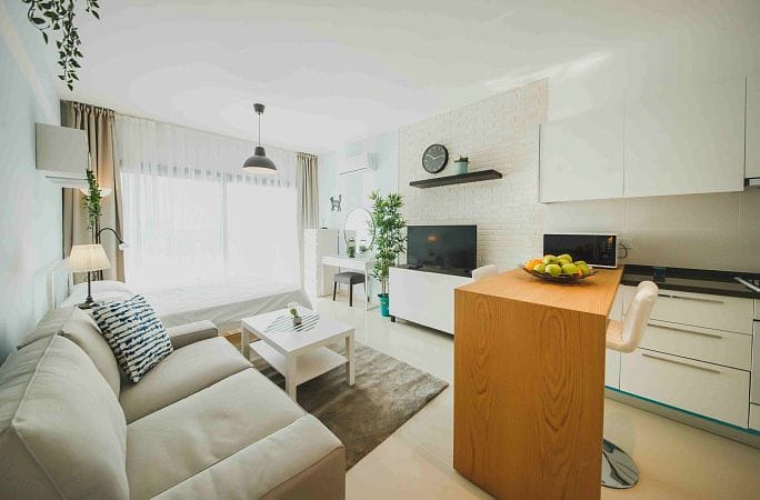 Студия 36 м² с террасой 16 м² и дизайн-пакетом в СПА комплексе - фото № 10