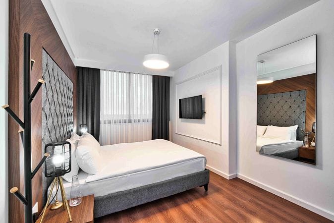 2-комнатные апартаменты 64 м² с террасой 8,5 м² и дизайн-пакетом в роскошном комплексе - фото № 9