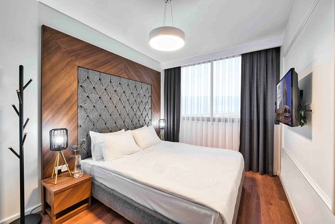 2-комнатные апартаменты 64 м² с террасой 8,5 м² и дизайн-пакетом в роскошном комплексе - фото № 11