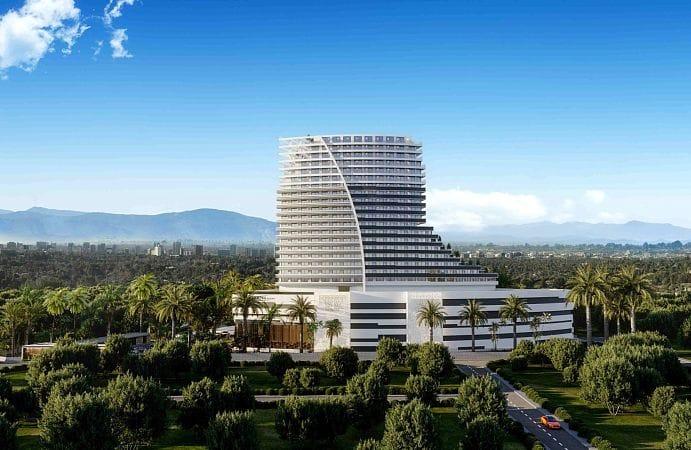 2-комнатные апартаменты 64 м² с террасой 8,5 м² и дизайн-пакетом в роскошном комплексе - фото № 22